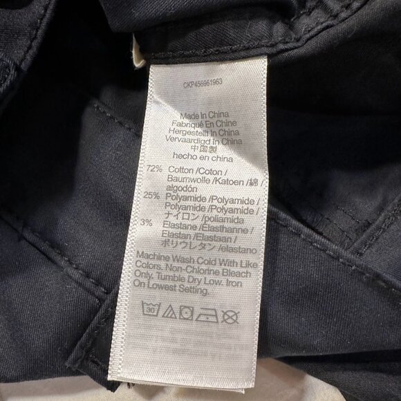 Madewell Cargo Jogger Utility Pants Size 26 with Adjustable Waist, dark navy - Picture 5 of 6